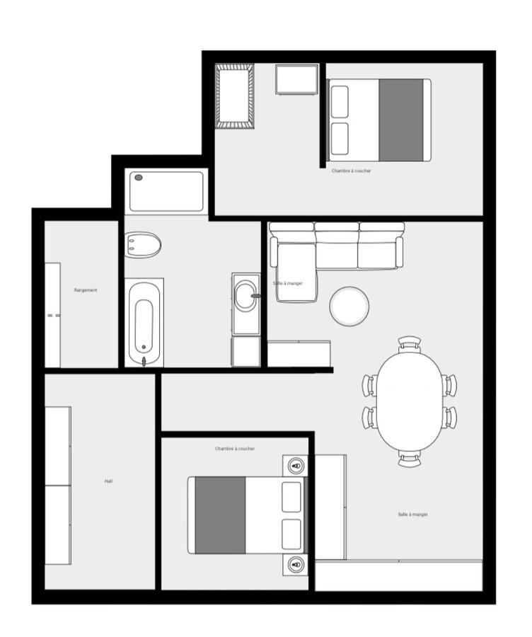 Maison En Plein Centre Avec Terrasse Et Jardin В'єльсальм Екстер'єр фото